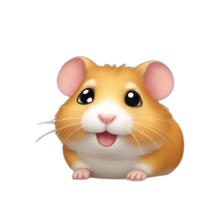 little hamster | AI Emoji Generator