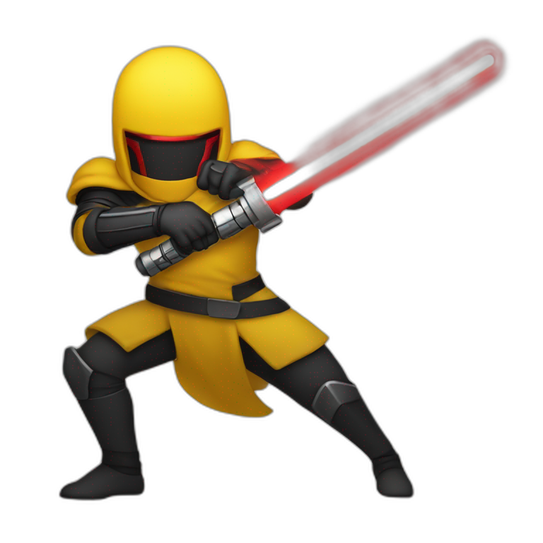 Red lightsaber | AI Emoji Generator