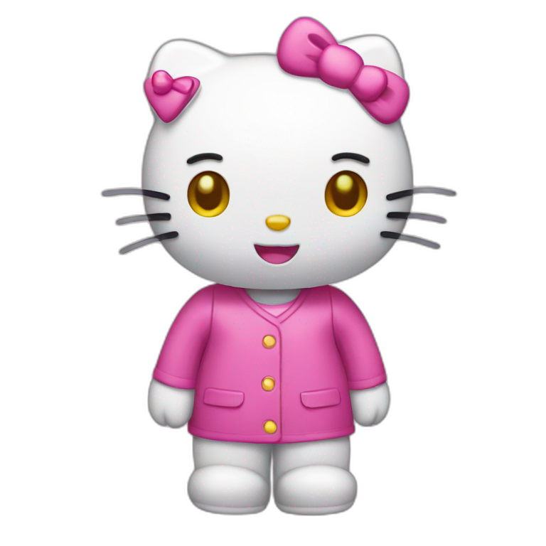 Hello kitty | AI Emoji Generator