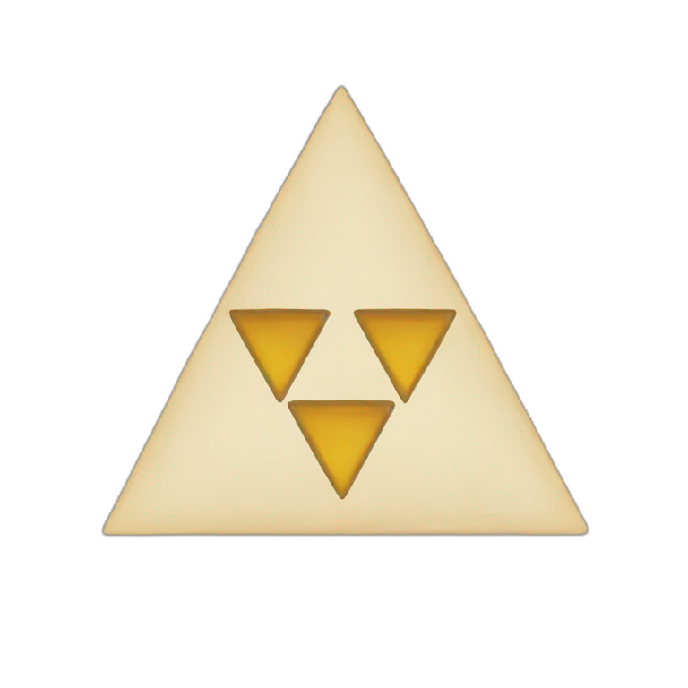 Triforce Orange Color Ai Emoji Generator