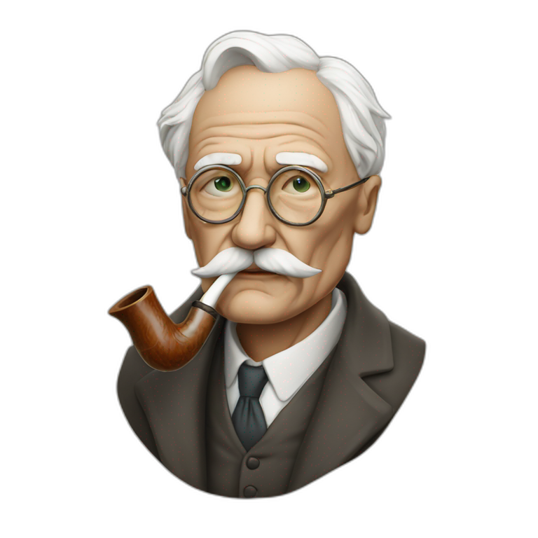 carl jung exploding head | AI Emoji Generator