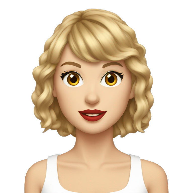 Taylor Swift with cat | AI Emoji Generator