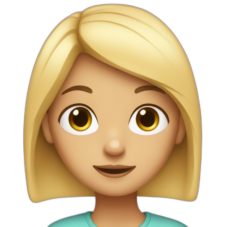 girl with three boys | AI Emoji Generator