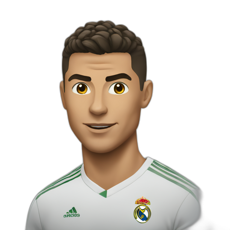 Ronaldo doing his siuuu celebration | AI Emoji Generator