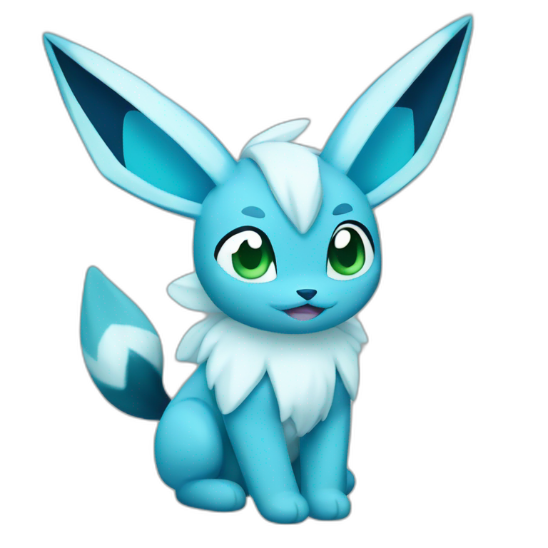 Glaceon Pokédex | AI Emoji Generator