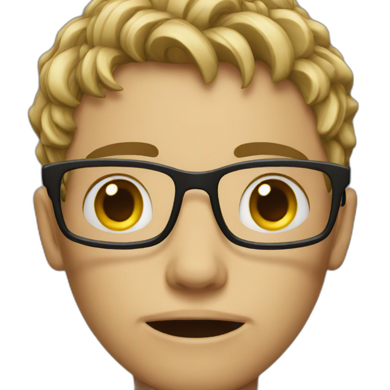 nerd emoji but with braces | AI Emoji Generator