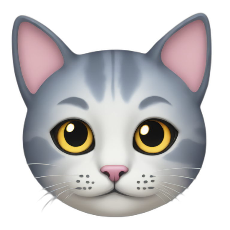 cat on moon with stara | AI Emoji Generator