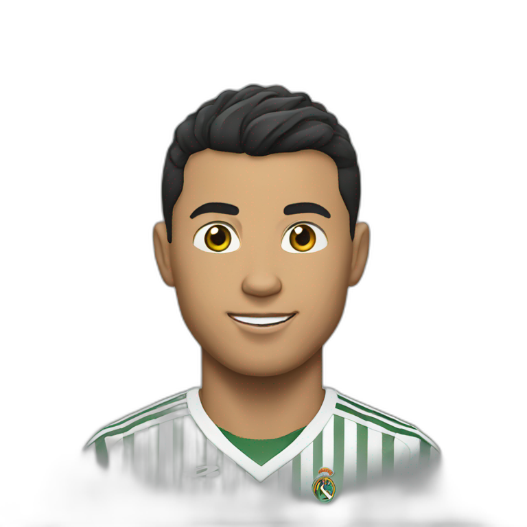 cristiano ronaldo doing siu | AI Emoji Generator