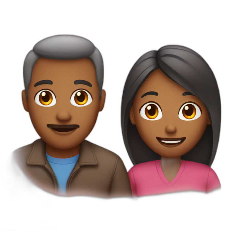 3 kids and mom | AI Emoji Generator