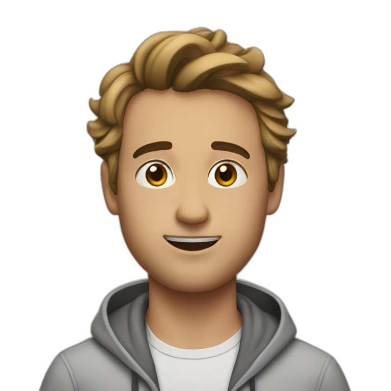 Alex hormozi standing | AI Emoji Generator