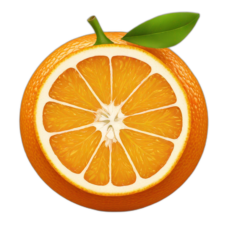 Fusca orange | AI Emoji Generator