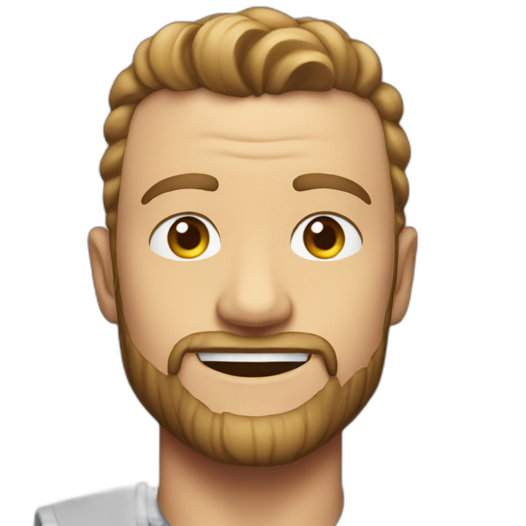 Justin Timberlake smile | AI Emoji Generator