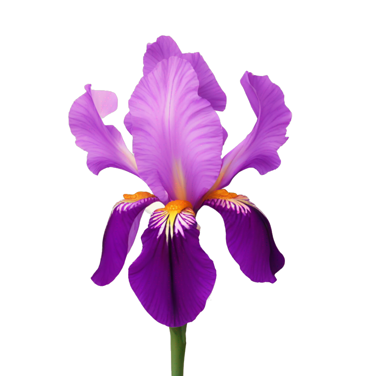 magnolia flower and iris flower and yucca | AI Emoji Generator