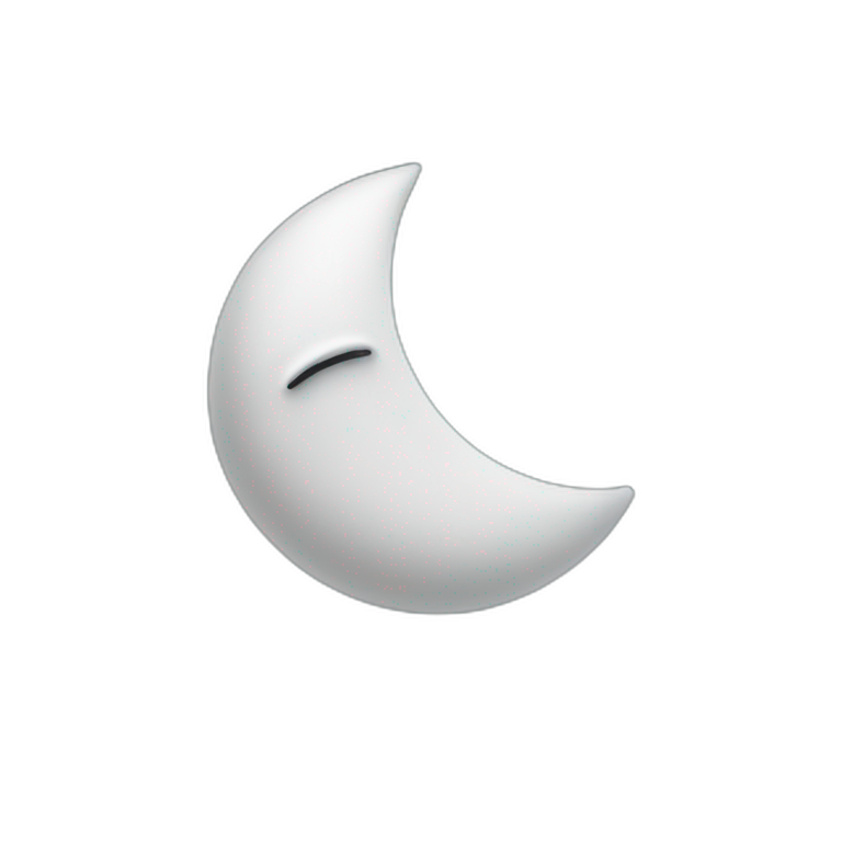 moon thats half yellow half red | AI Emoji Generator