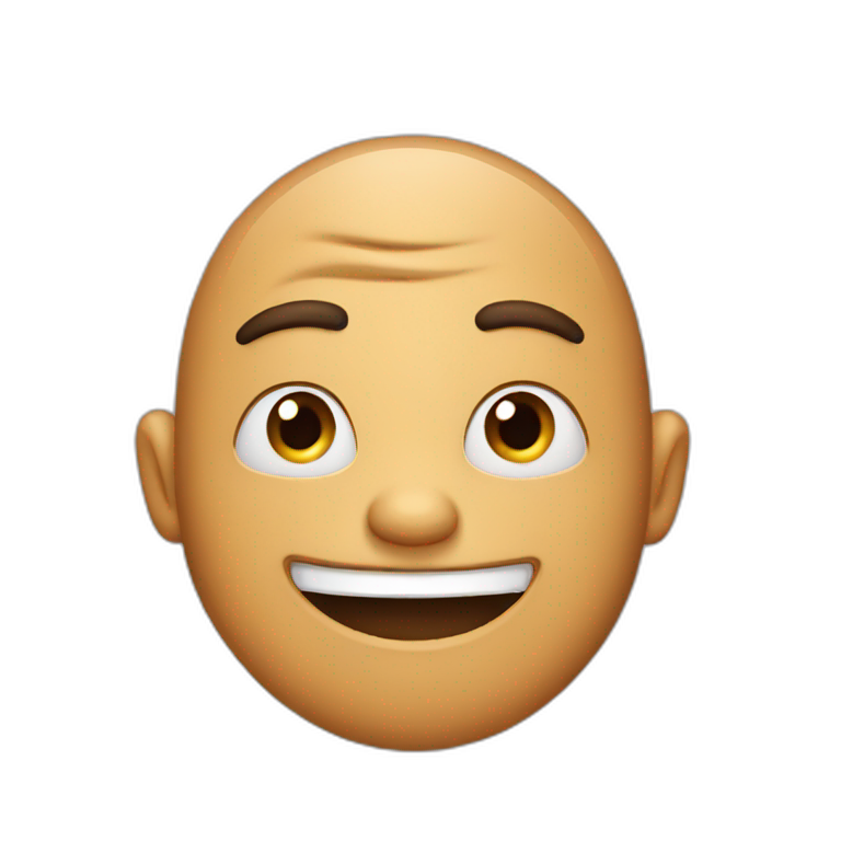 Funny guy with suit | AI Emoji Generator