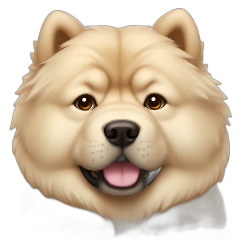 chow-chow pink | AI Emoji Generator