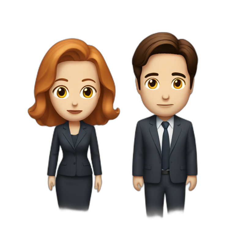 fox-mulder | AI Emoji Generator