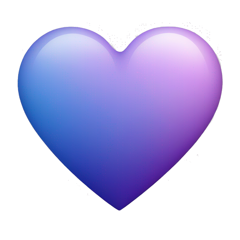 A gradient heart | AI Emoji Generator