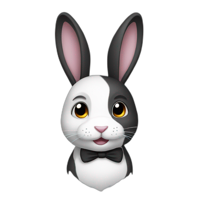 Rabbit white | AI Emoji Generator