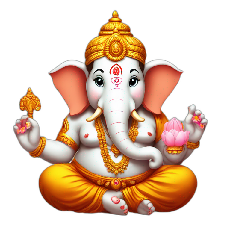 Ganpati bappa | AI Emoji Generator