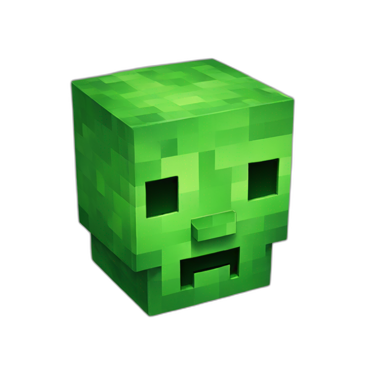 Creeper Minecraft Ai Emoji Generator 8814