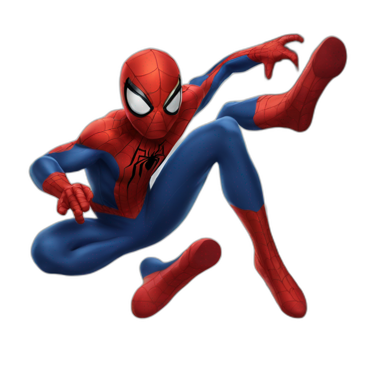 Spider man saludando | AI Emoji Generator