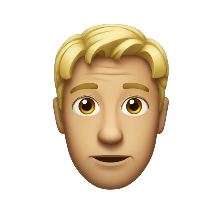 Boy giving side eye | AI Emoji Generator