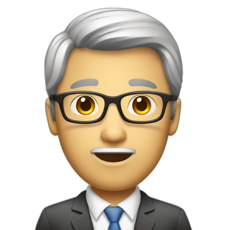 sad consultant | AI Emoji Generator