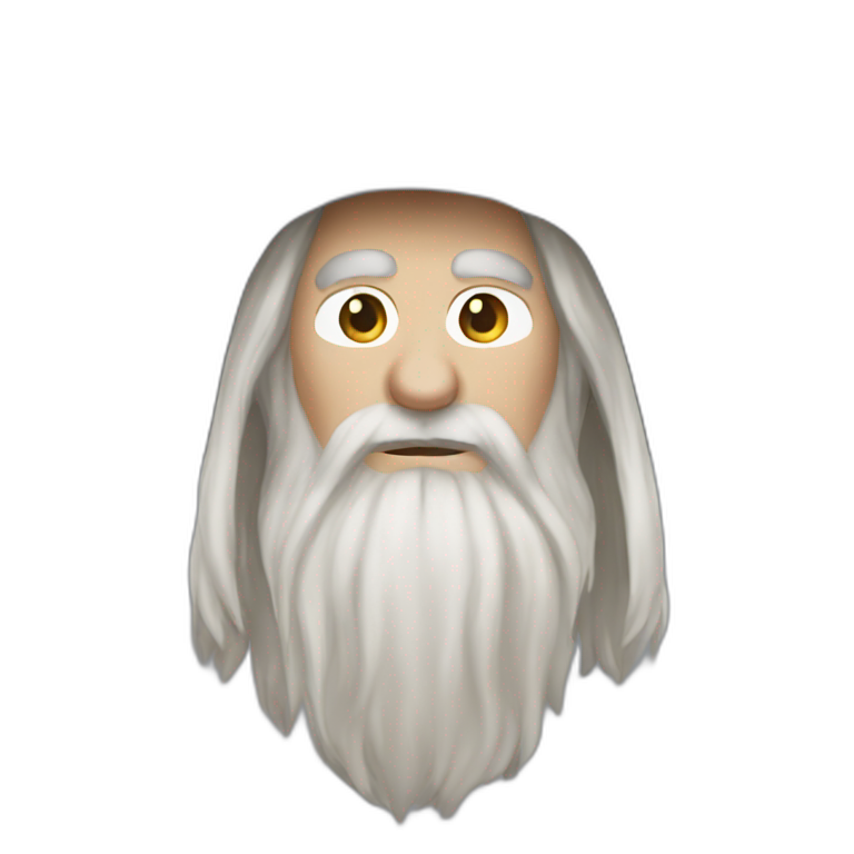 gandalf the white | AI Emoji Generator