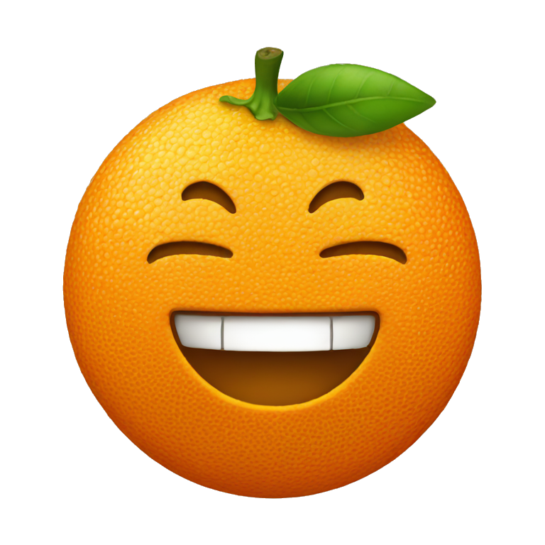 orange torus | AI Emoji Generator