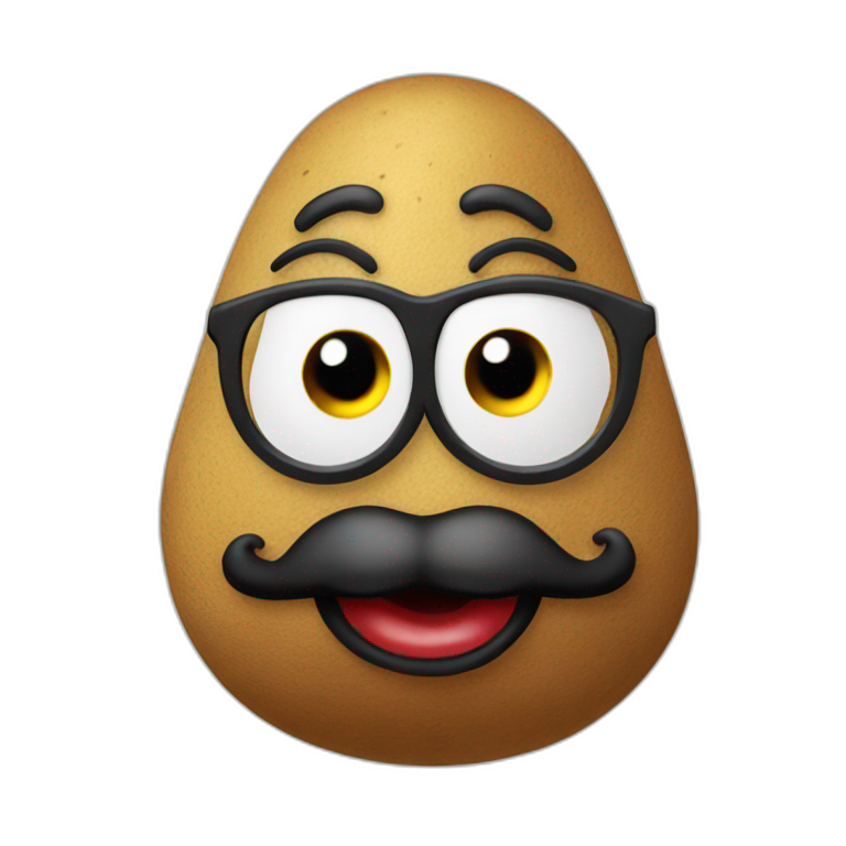 Mr. Potato | AI Emoji Generator