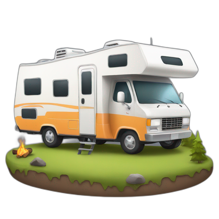 camper RV | AI Emoji Generator