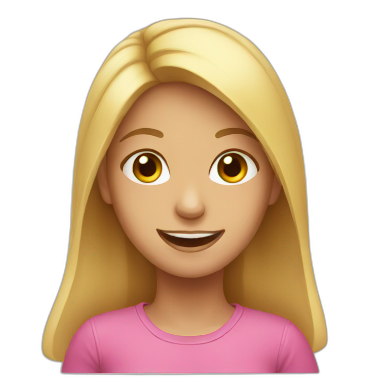 voluptuous girl before having anything to dress | AI Emoji Generator