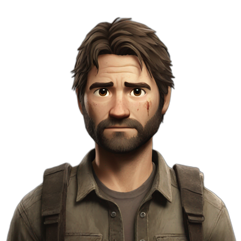 Joel the last of us | AI Emoji Generator