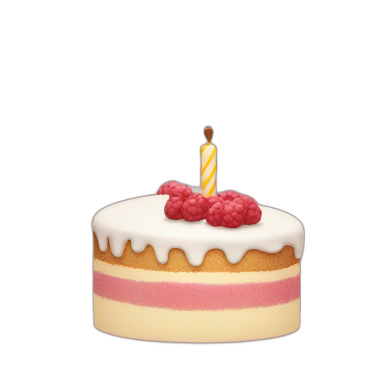 chiffon cake | AI Emoji Generator