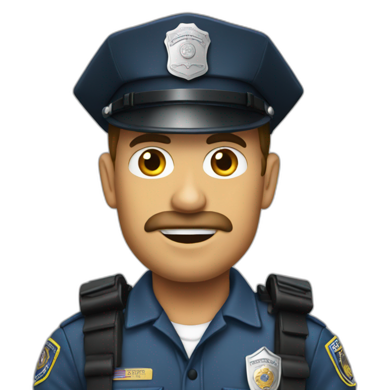 cop turtle | AI Emoji Generator