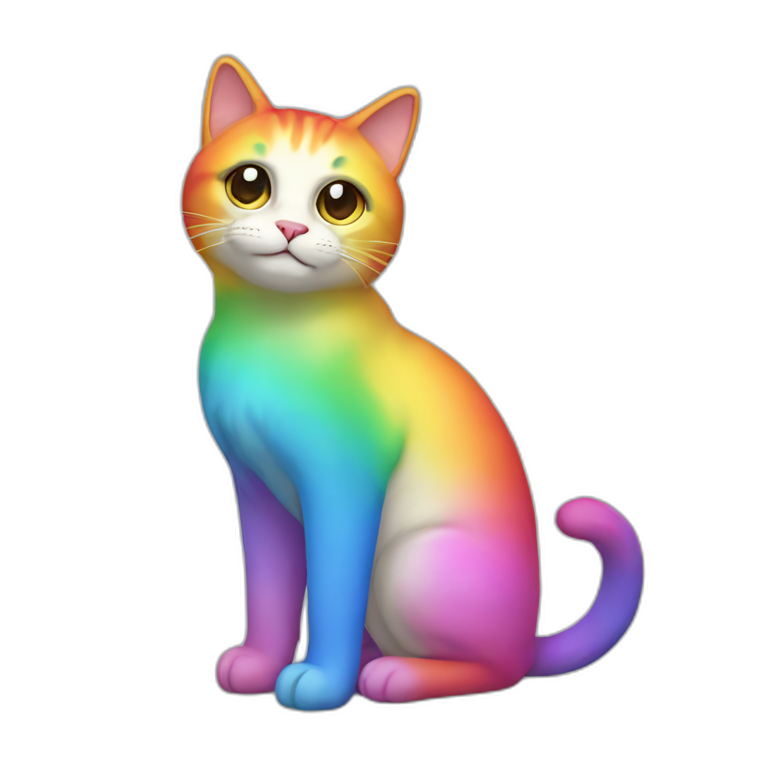 Serengeti Cat Full Body | AI Emoji Generator