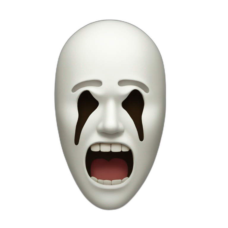 Mask in Movi Scream | AI Emoji Generator