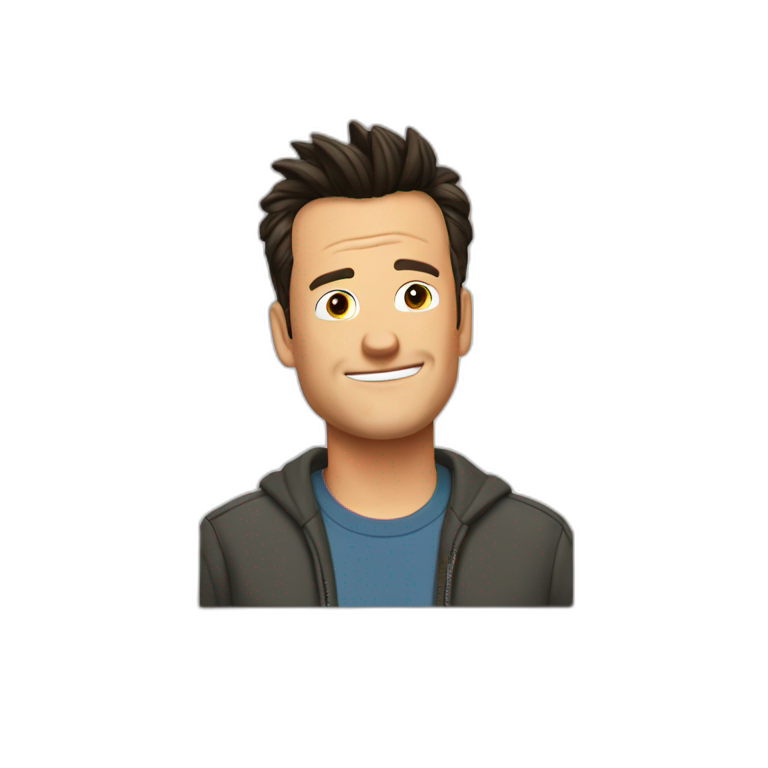 chandler bing | AI Emoji Generator