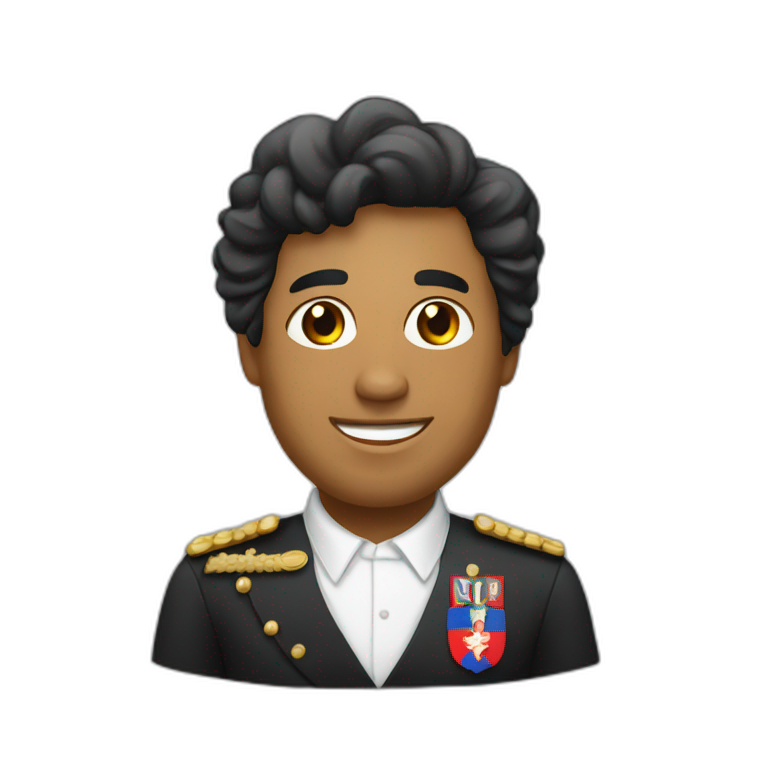 Emmanuel-Macron-President-France-République | AI Emoji Generator