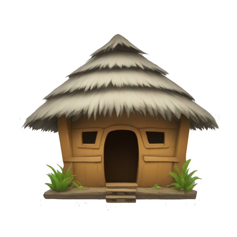 Chinese-style hut | AI Emoji Generator