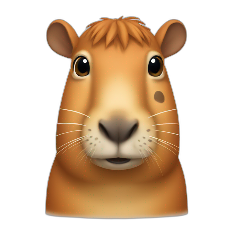 capivara working hard | AI Emoji Generator