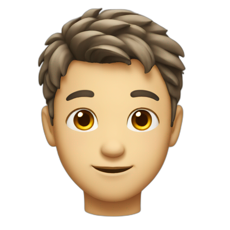 Handsome boy | AI Emoji Generator