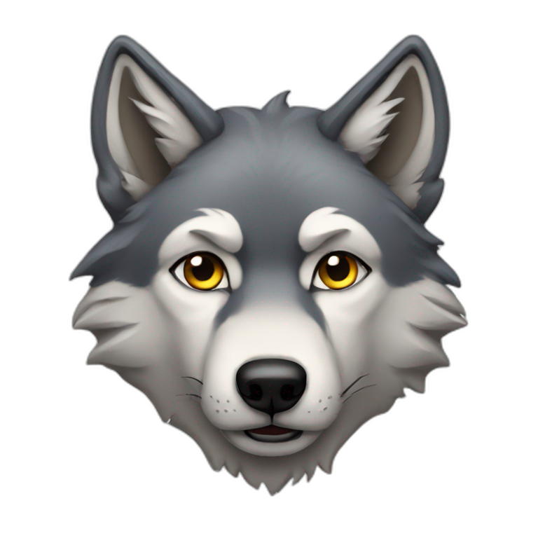 Wolf géométrie | AI Emoji Generator