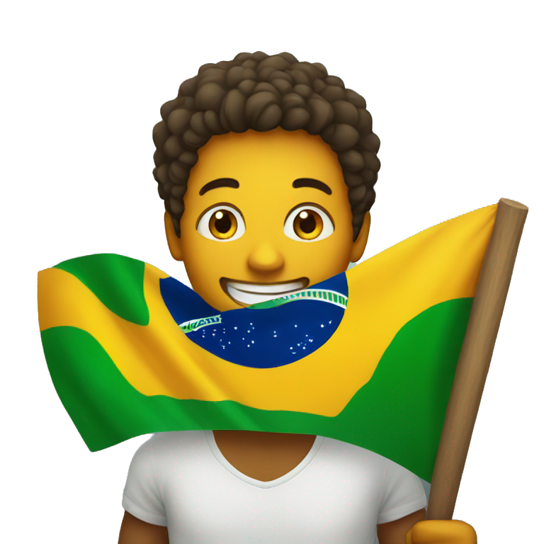 Brazil flag emiji | AI Emoji Generator