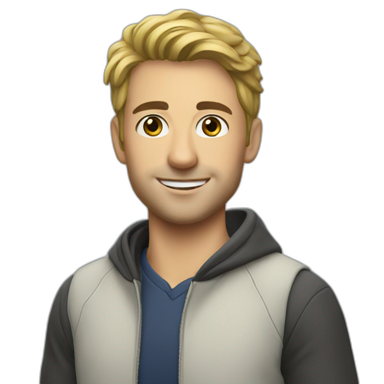 happy sportsman | AI Emoji Generator