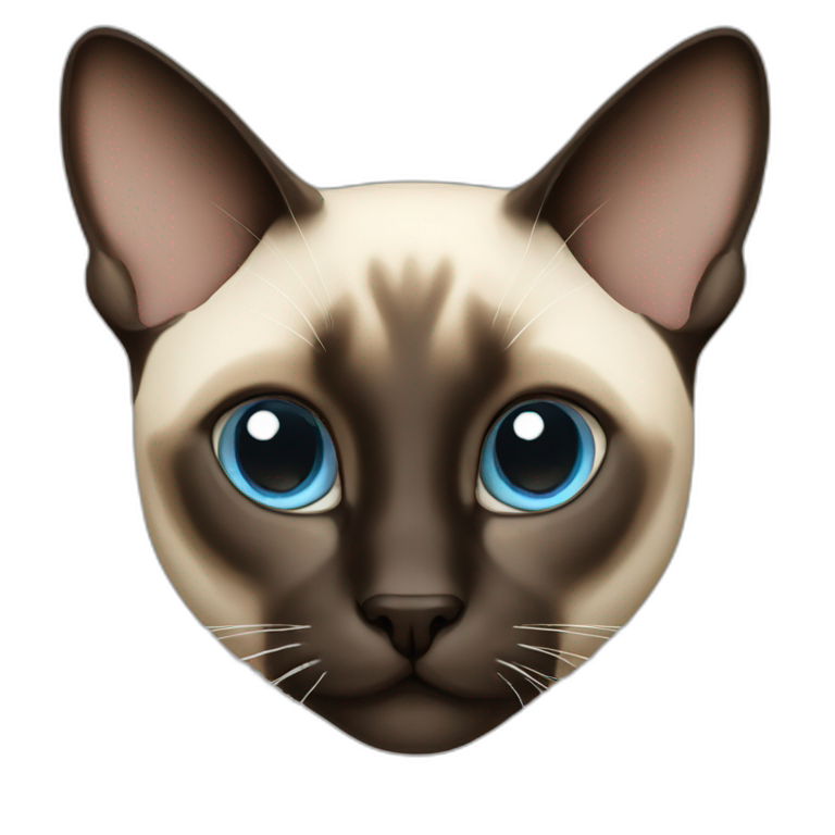 Siamese cat | AI Emoji Generator