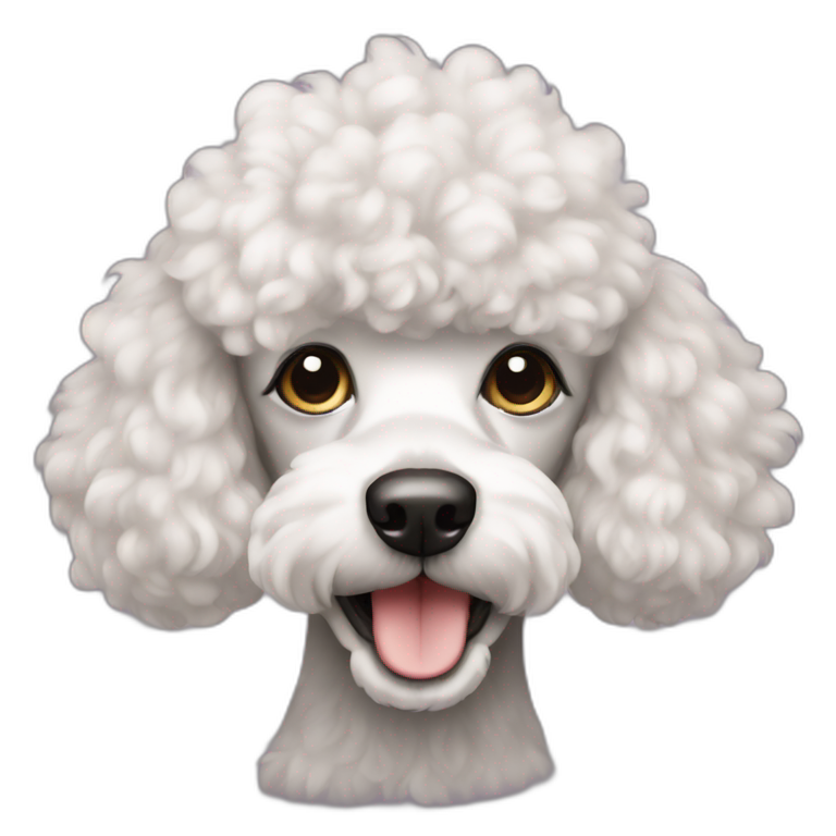 Poodle | AI Emoji Generator