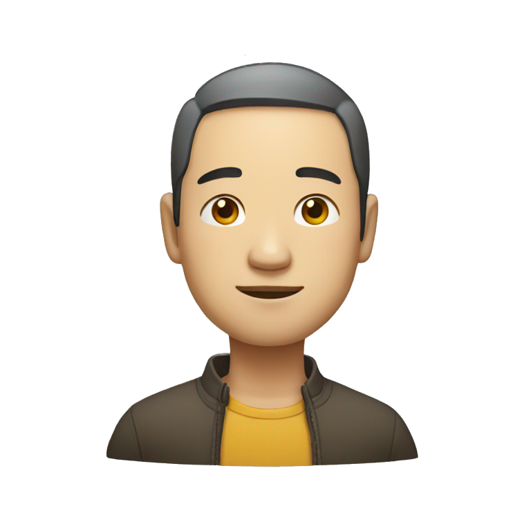 man standing sulking | AI Emoji Generator