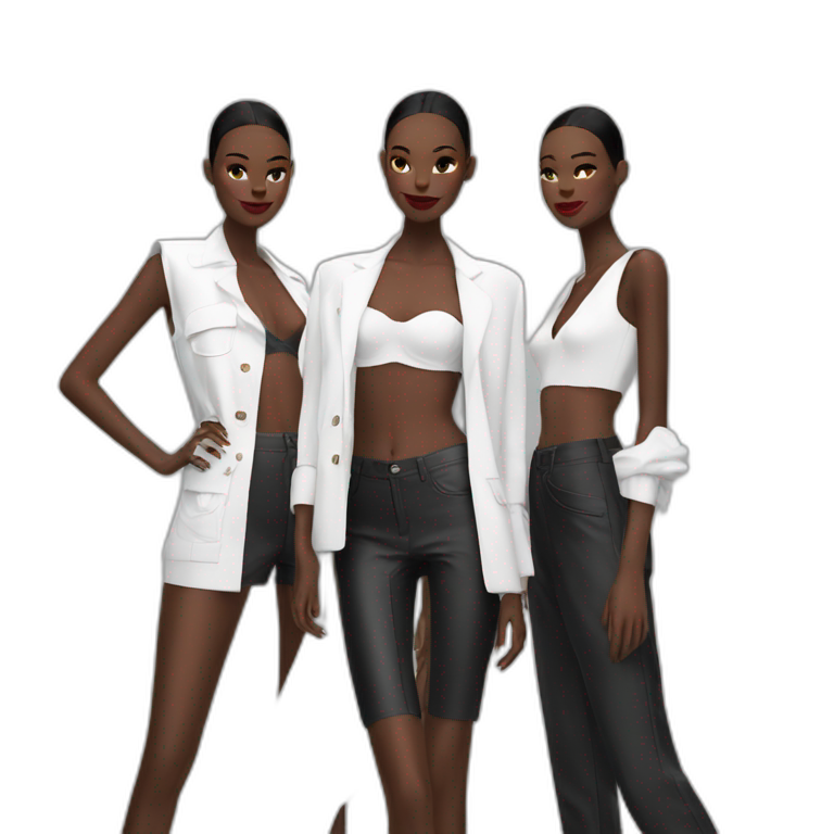 Mod The Sims - Big Gurl Luv -- a modeling pose set.